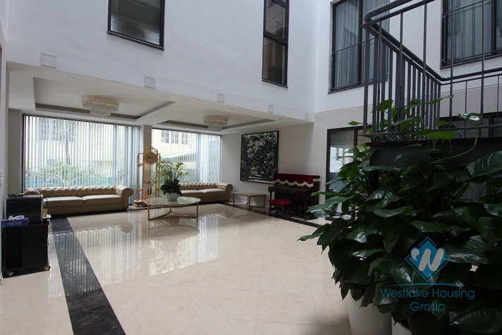 Modern apartment with one bedroom for rent in Tay Ho street, Hanoi